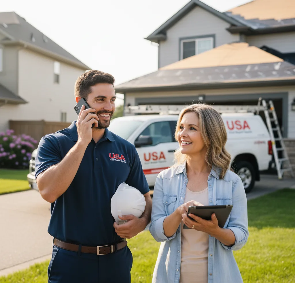 USA Roof Repair Experts customer support in San Martin