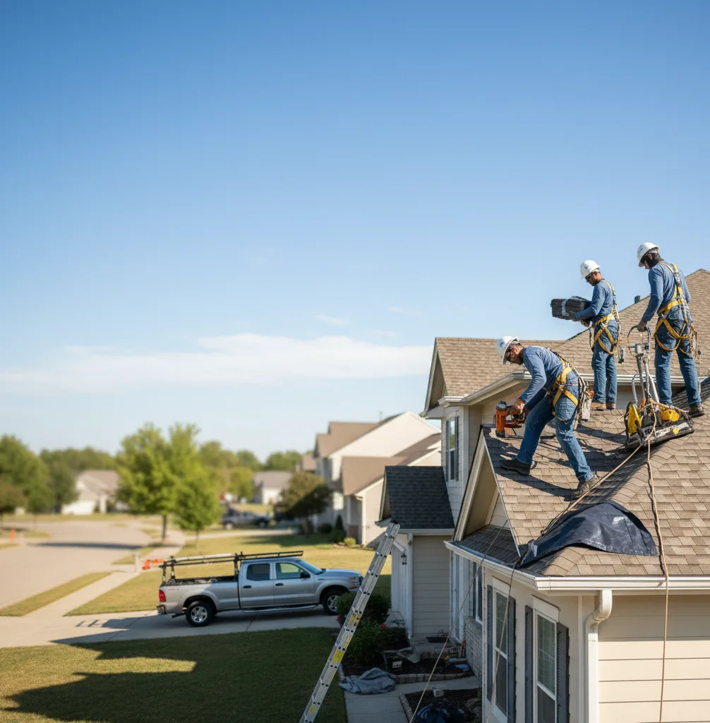 Roof Repair in San Martin
